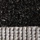 Estética de Césped Artificial de Colores Negro 8 mm Alta densidad