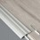 Perfil Adaptador BerryAlloc Aluminio Plata