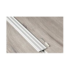 Perfiles de Terminación y Acabados BerryAlloc Perfil Dilatación Aluminio Plata