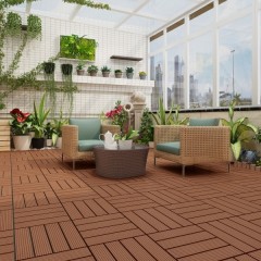 Losetas Composite WPC Loseta Teca 300 x 300