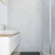 Estética de Revestimiento Pared PVC Vilo Motivo Carrara Marble