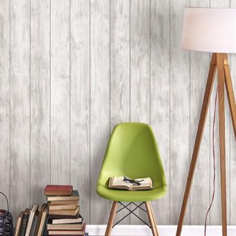Revestimiento Pared PVC Grey Wood Vilo Motivo Viva Parquet