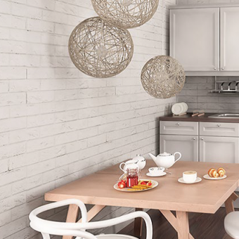 Revestimiento Pared PVC Loft Brick Vilo Motivo Viva Parquet, miniatura 2