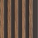 Estética de Revestimiento Pared Listones Linerio S Line Mocca