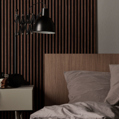 Revestimiento Pared Listones Linerio S Line Mocca