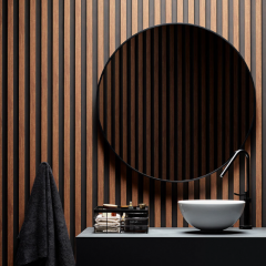 Revestimiento Pared Listones Linerio L Line Mocca