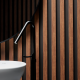 Revestimiento Pared Listones L-Line Mocca