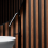 Revestimiento Pared Listones L-Line Mocca