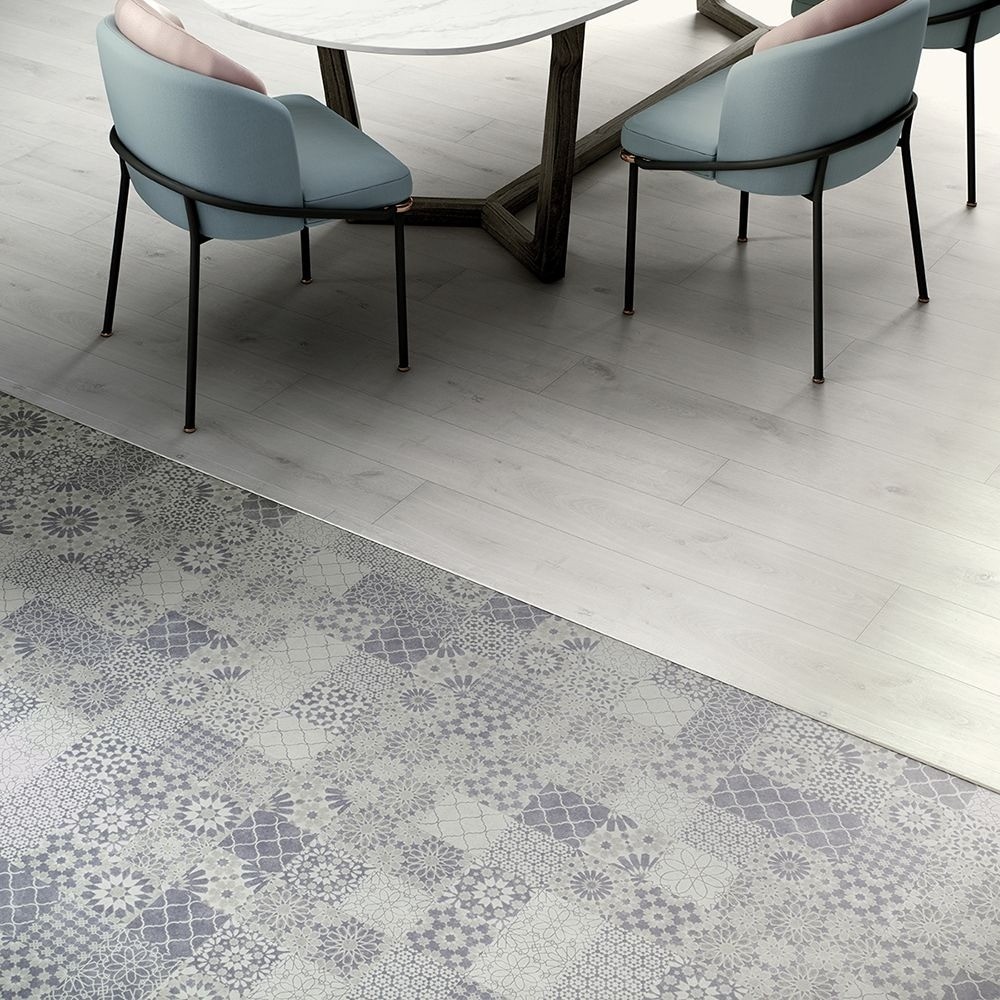 Detalle del acabado visible del producto Finfloor Alfama Tile 6 AQ