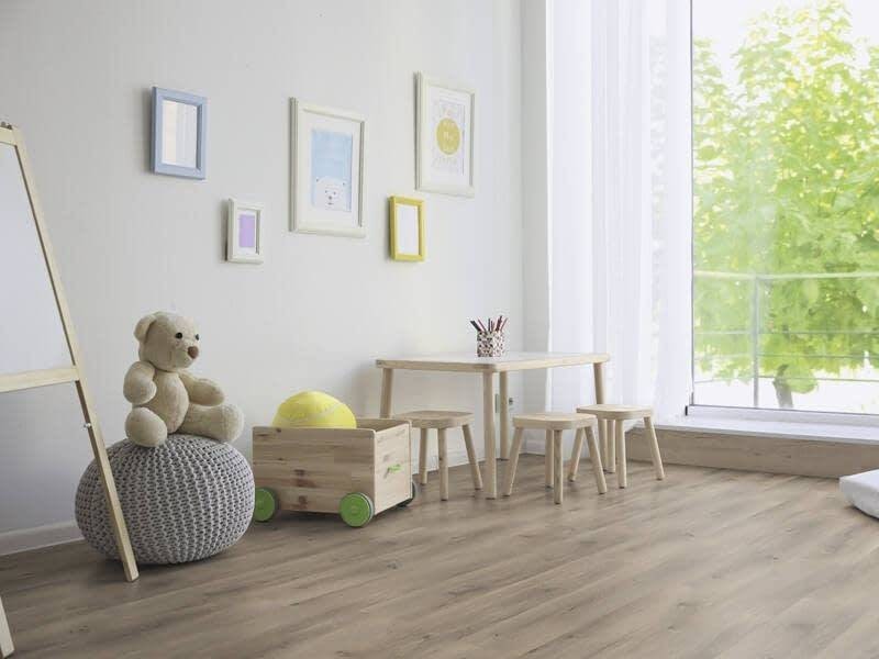 Apariencia del material de Cliparquet Roble Volga