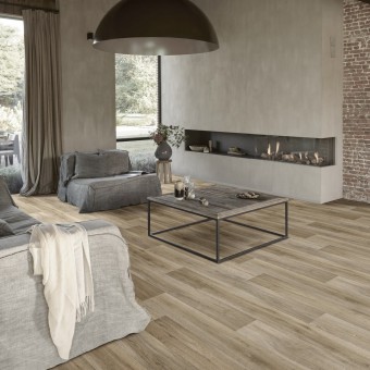 Suelo PVC Base Textil Roble Cálido 621L