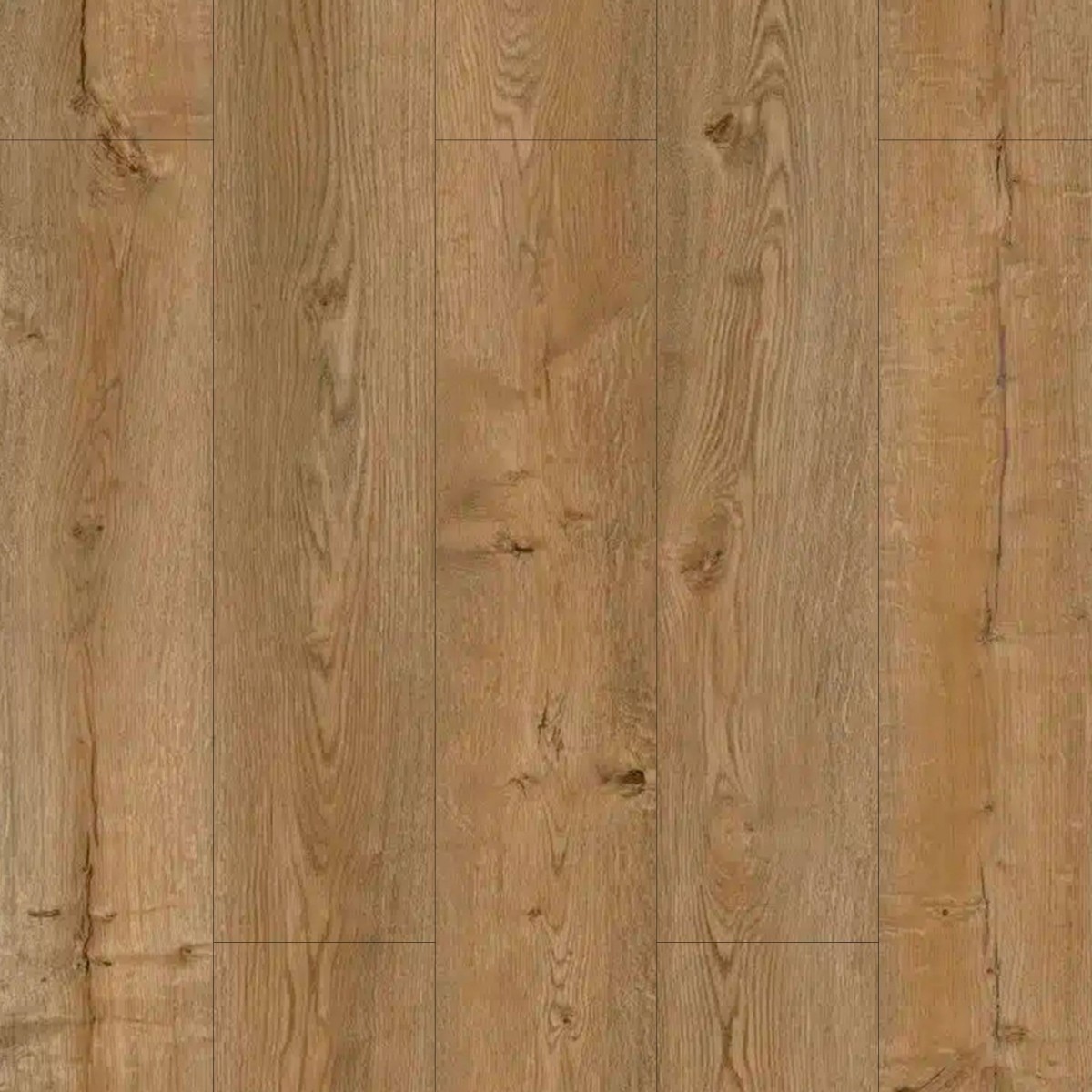 Apariencia del material de Tarima PVC Vinílica Click Roble Arica SPC Click