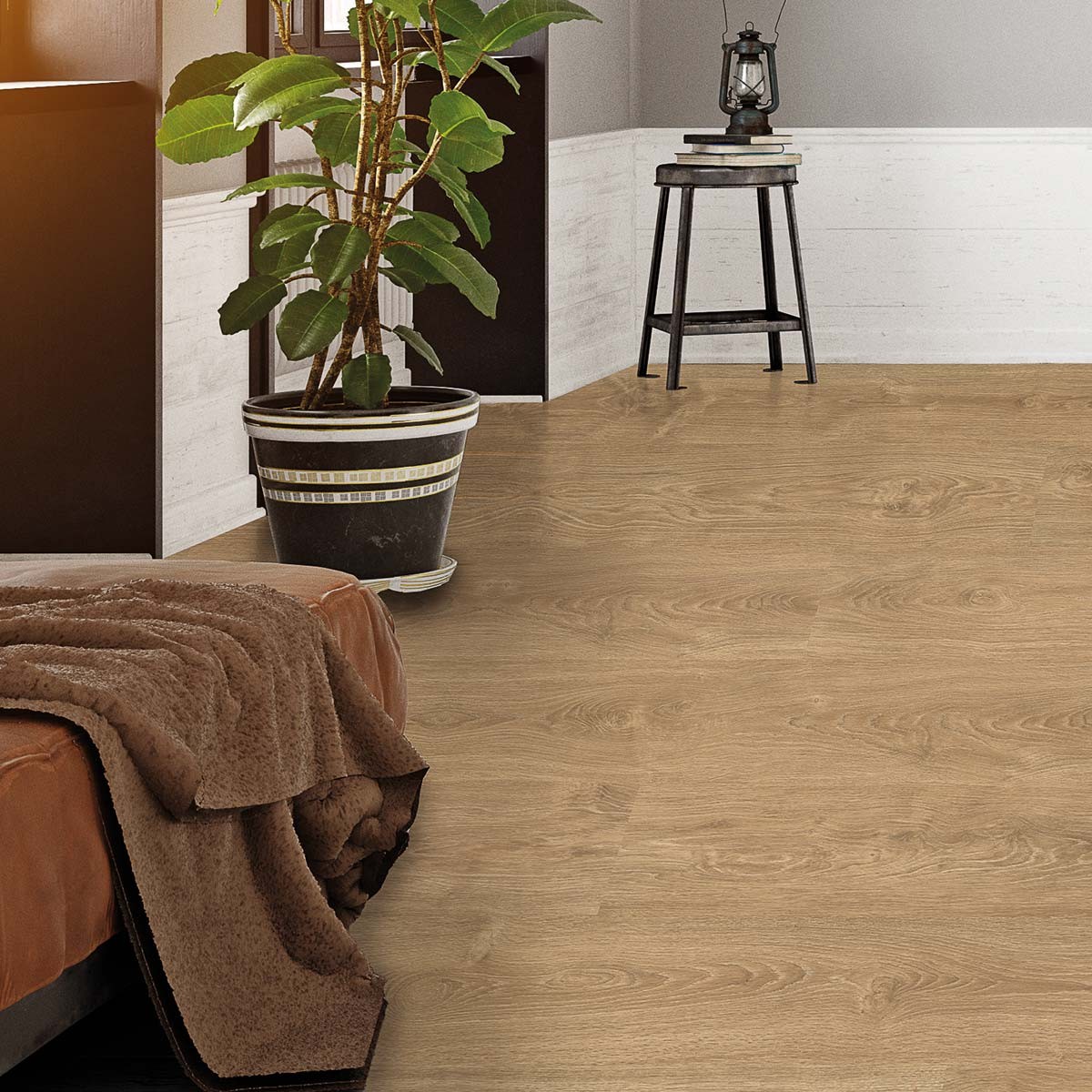 Gold Laminate Roble Calma 889 visto en detalle