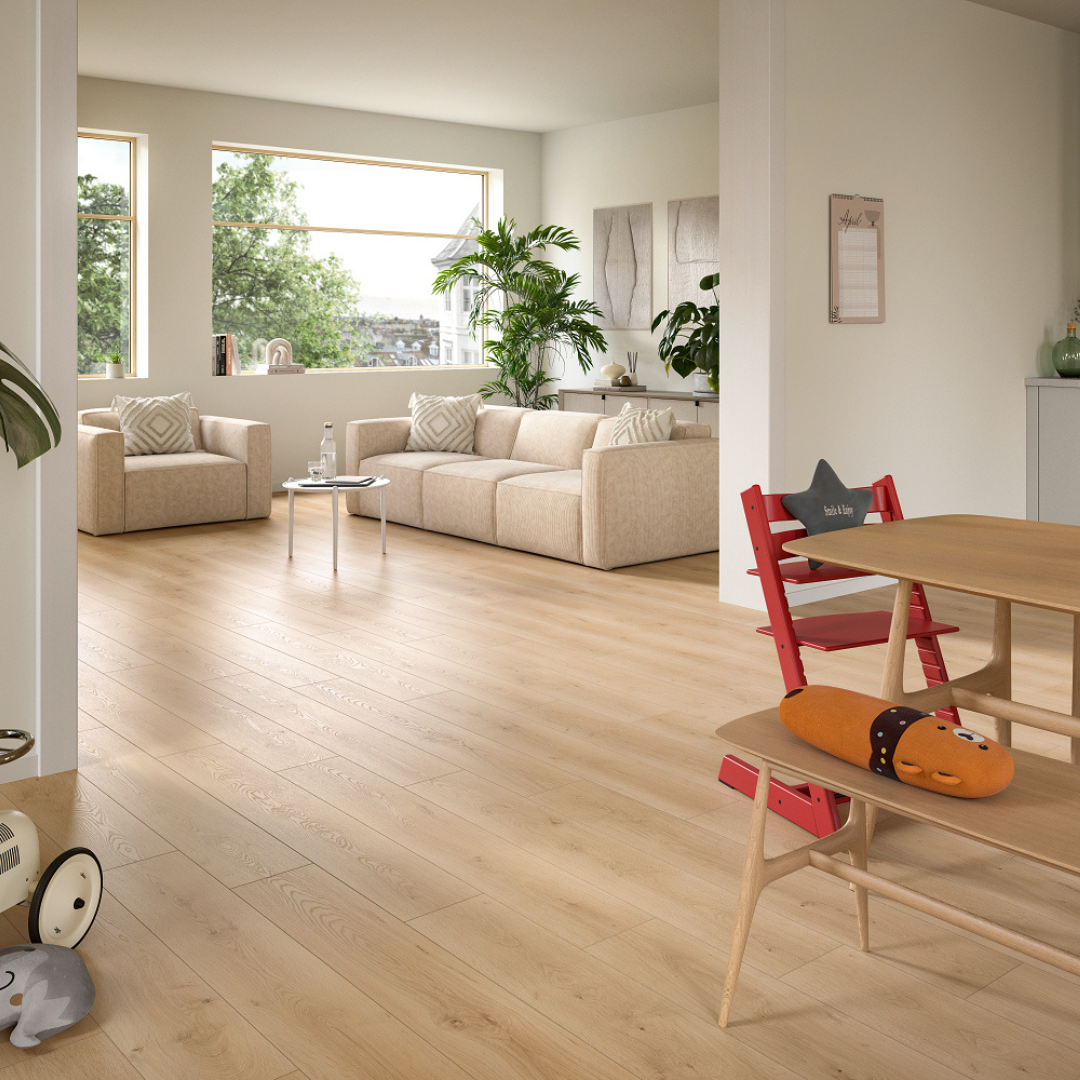 Matices del color de Egger Roble Pinot Sand EL 2113