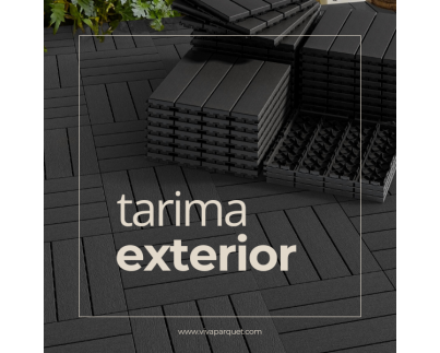 Tarima Exterior Composite Sint&eacute;tica