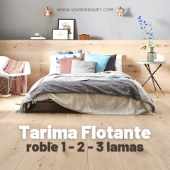 Tarima Flotante Roble