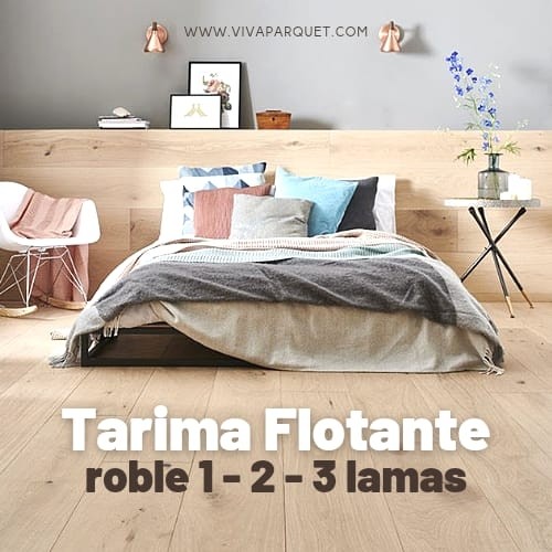 Tarima Flotante Roble