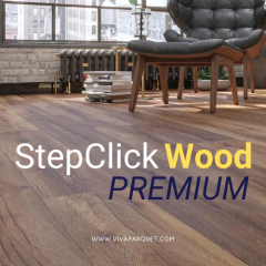 Step Click Wood Premium AC4