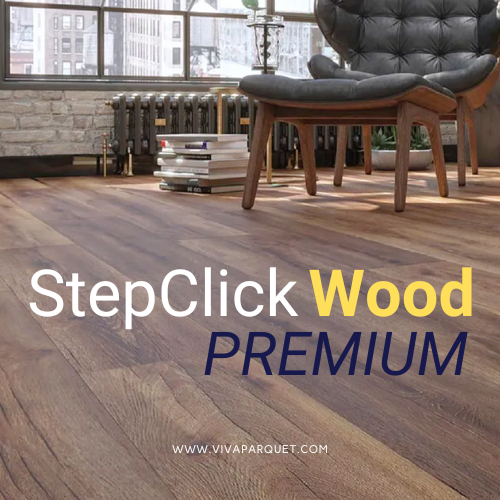 Step Click Wood Premium AC4