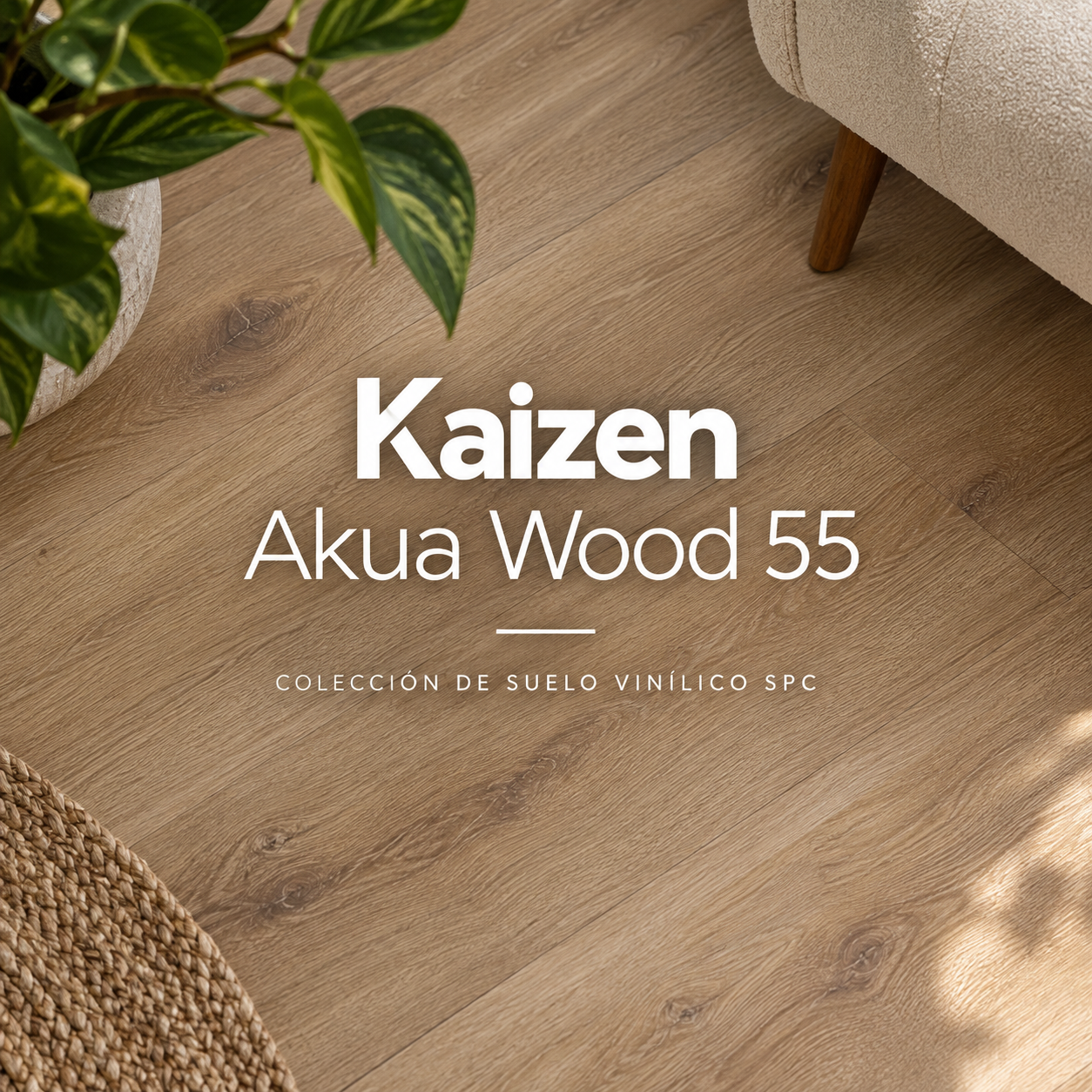 Suelo Vinílico SPC Kaizen Akua Wood