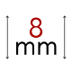 Espesor 8mm