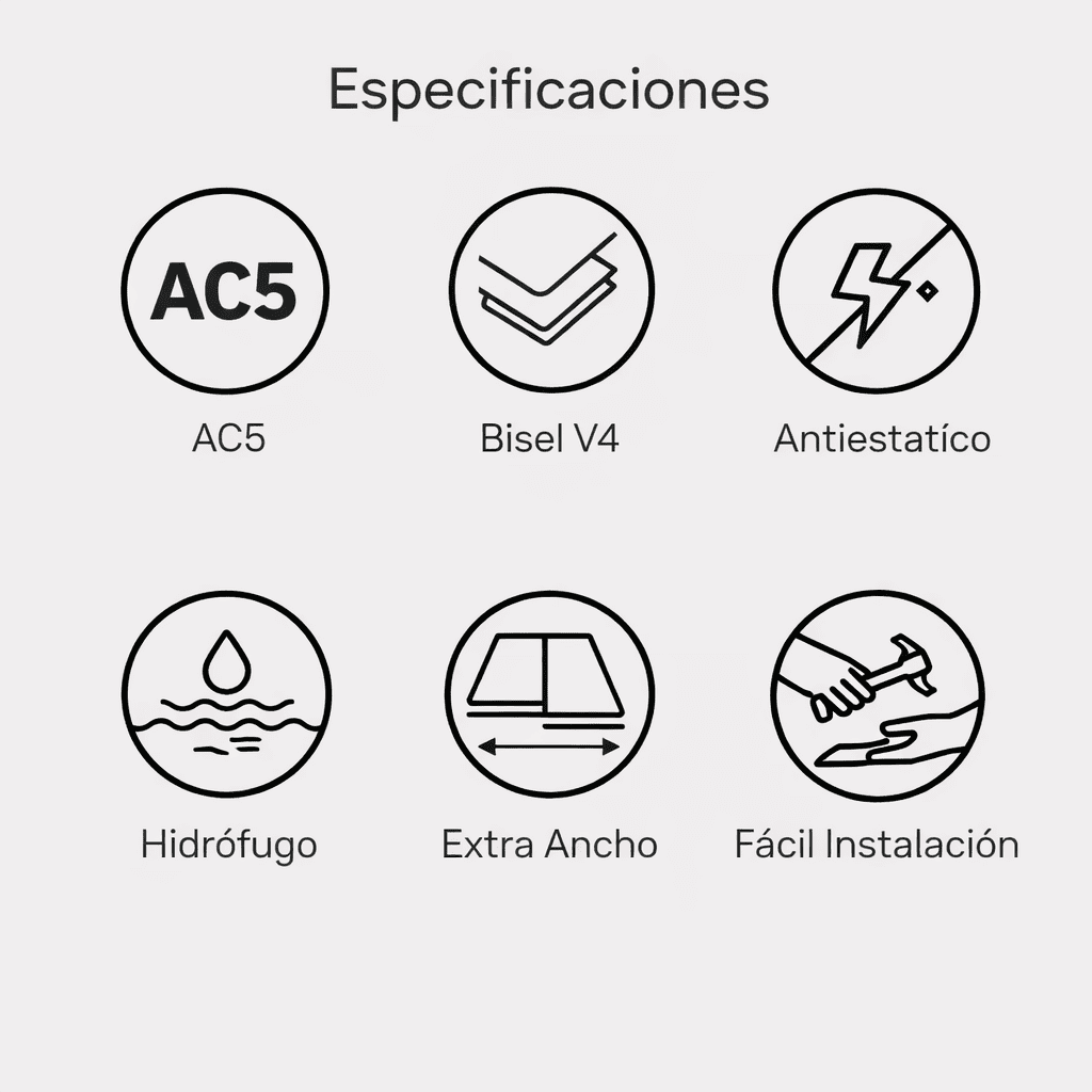 Caracter&iacute;sticas de Kronotex Tottal Plus