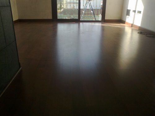 Imagen de la Tarima Disfloor Top 32 Merbau Instalada por Viva Parquet