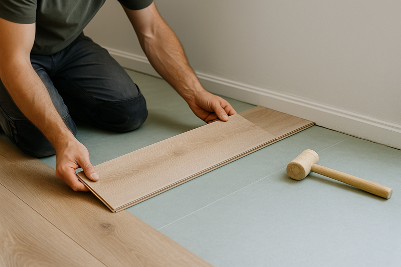 Proceso de instalaci&oacute;n de suelo laminado