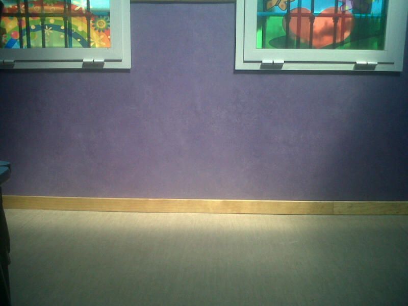 Otra imagen del suelo de vinilo instalado por Viva Parquet